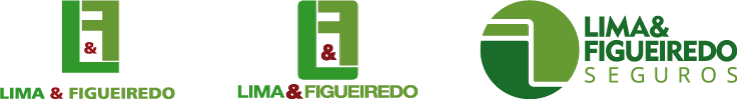Evolução da logomarca Lima & Figueiredo Seguros